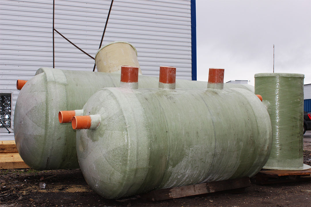 Септики стеклопластиковые